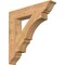Ekena Millwork Balboa Traditional Smooth Bracket, Western Red Cedar, 5 1/2"W x 32"D x 32"H BKT06X32X32BOA01SWR - alternate 1